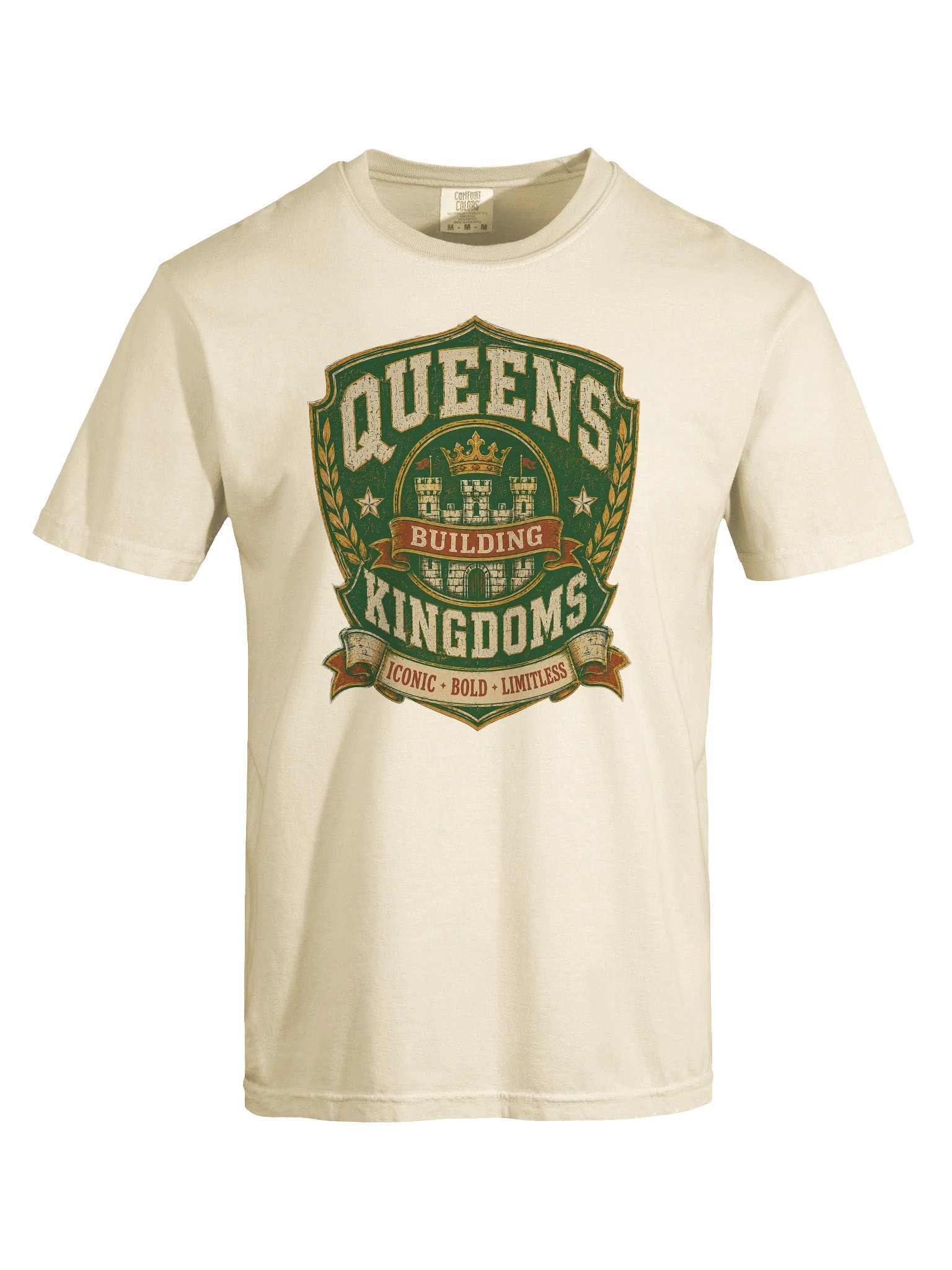 Queens Building Kingdoms Royal Crest Premium T-Shirt product image (22)