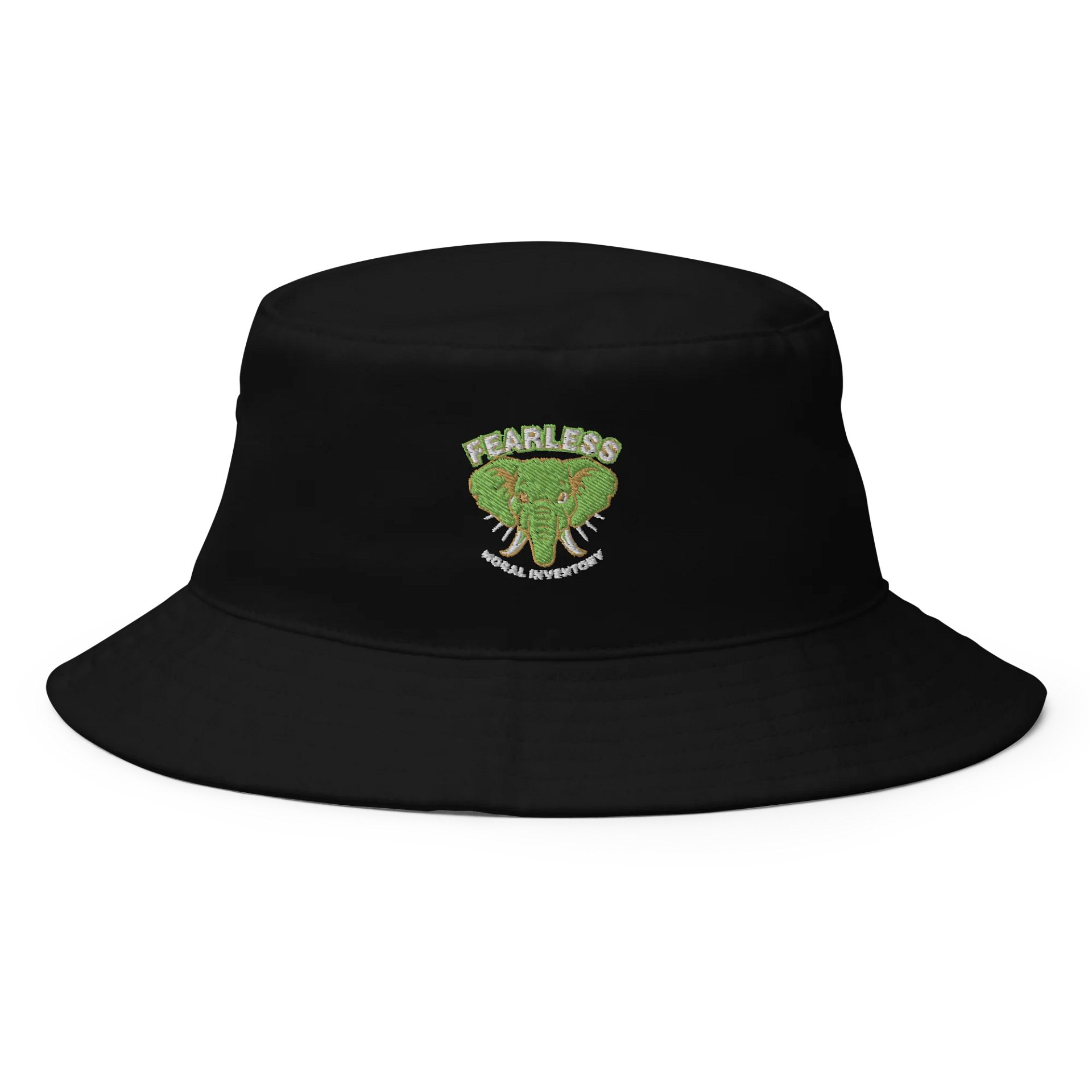 Fearless Moral Inventory Animal Lovers AA Sobriety Bucket Hat Kiwi Green Design product image (1)
