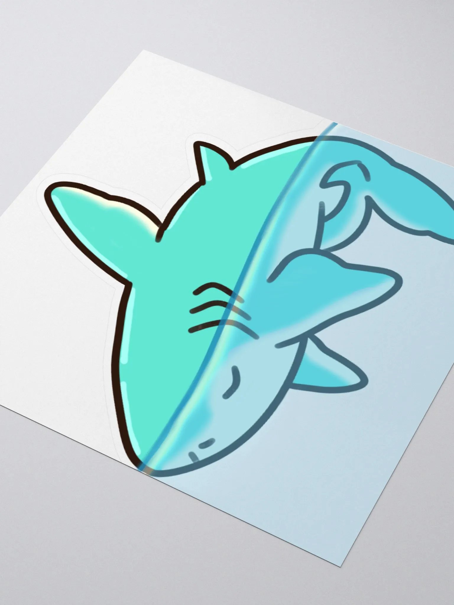 Shark Sleep Sticker product image (7)