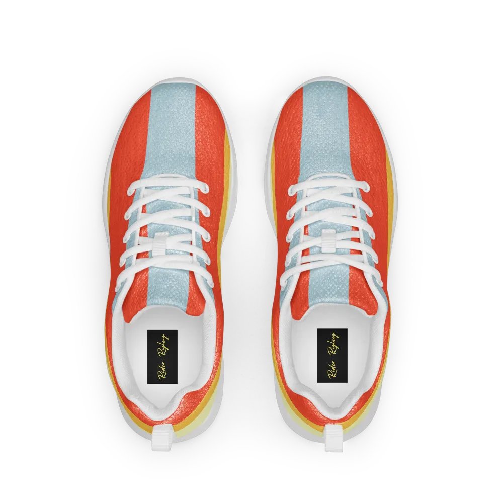 Retro Stripes Women's Athletic Shoes product image (1)