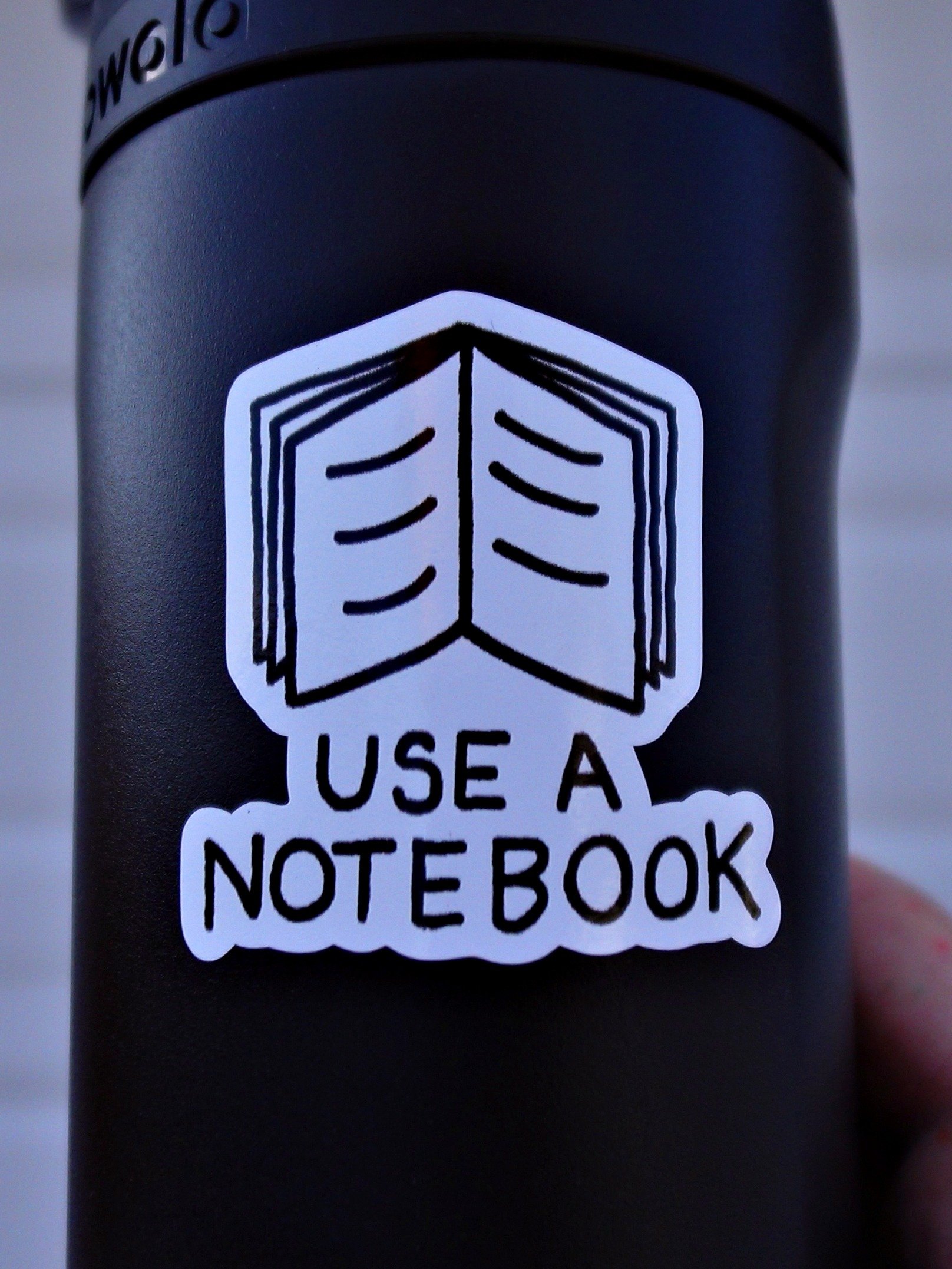 Use A Notebook Sticker! product image (1)