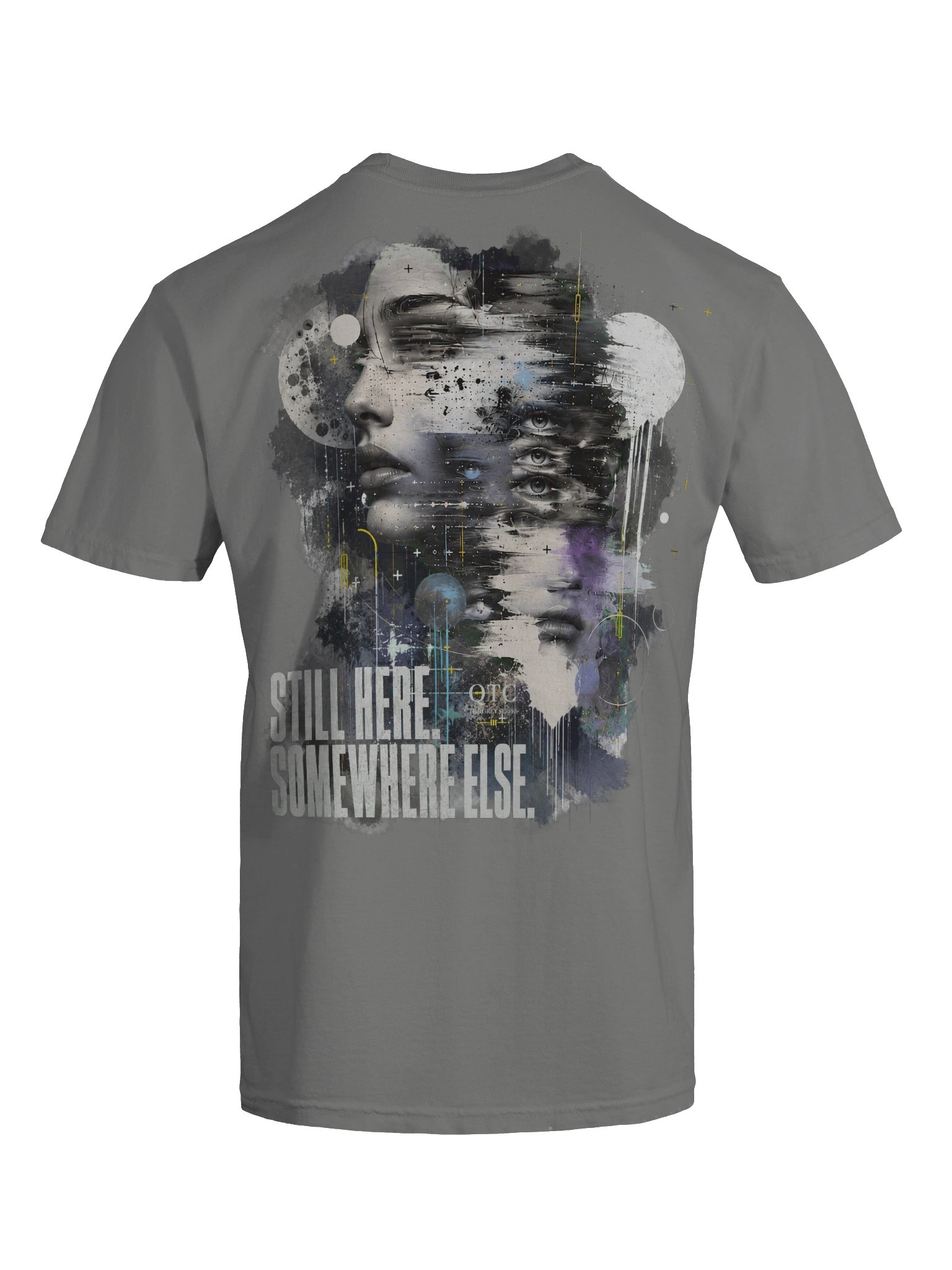 QTC — Still Here. Somewhere Else Tee | Grey Series product image (7)