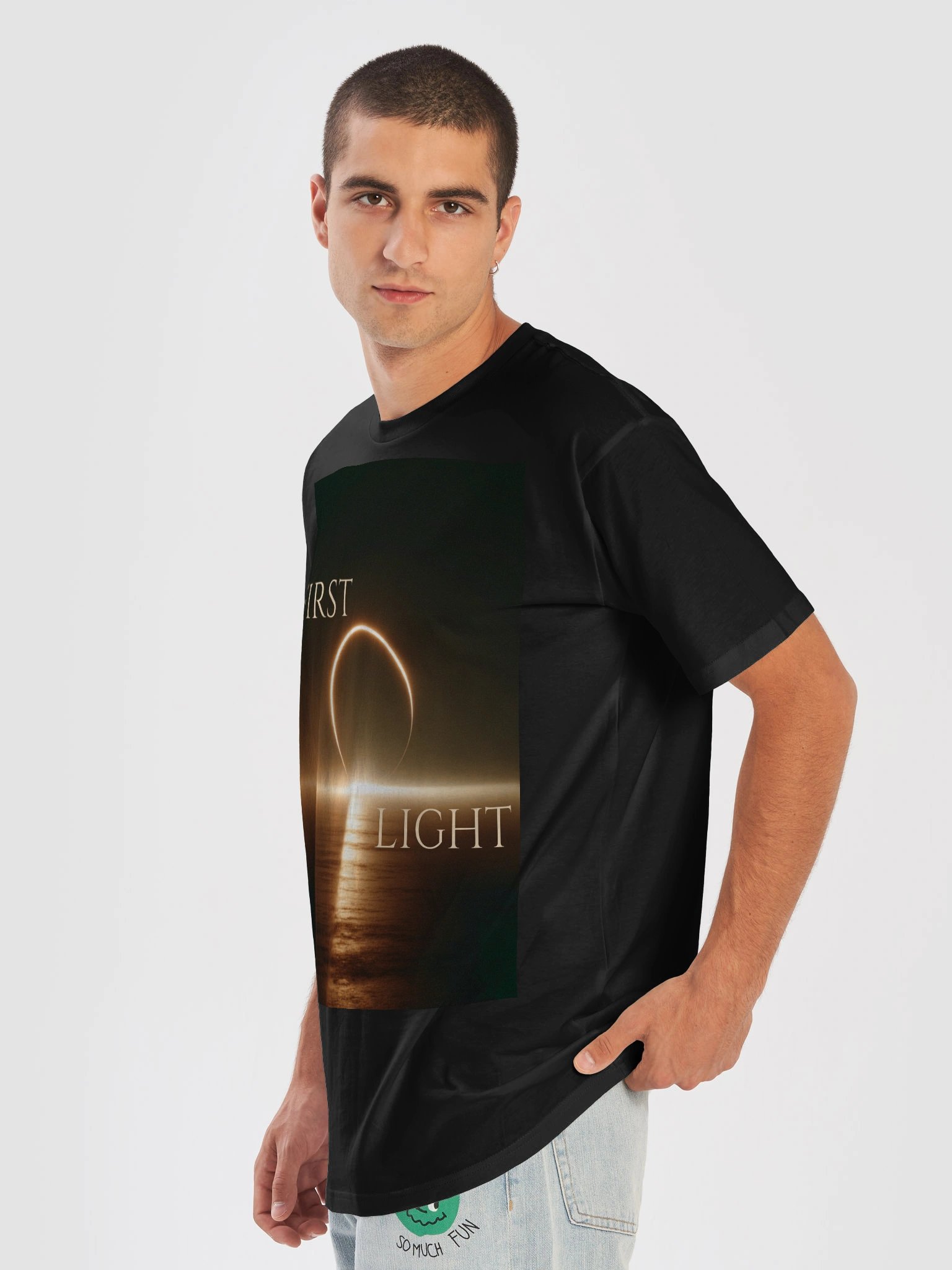 First Light — Minimalist Golden Horizon Tee product image (7)