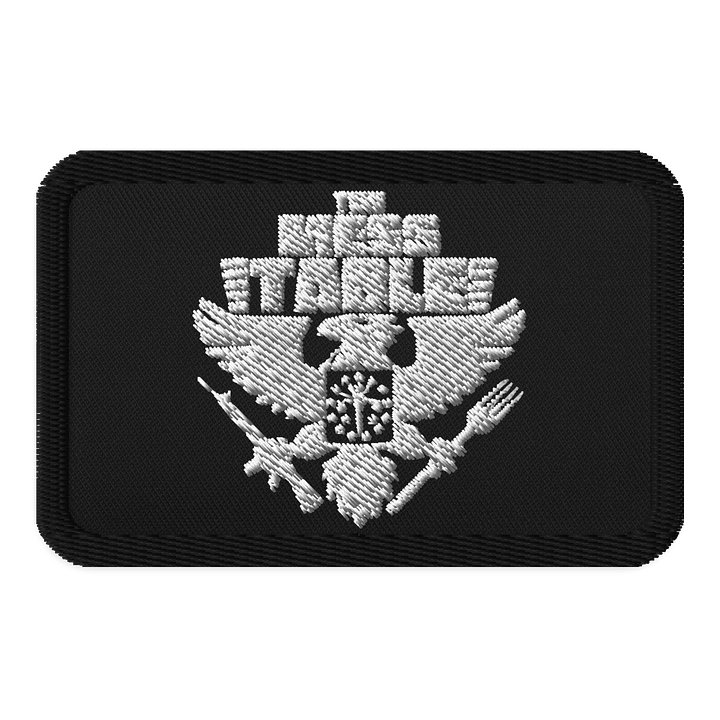 Patch Black with White Logo product image (1)