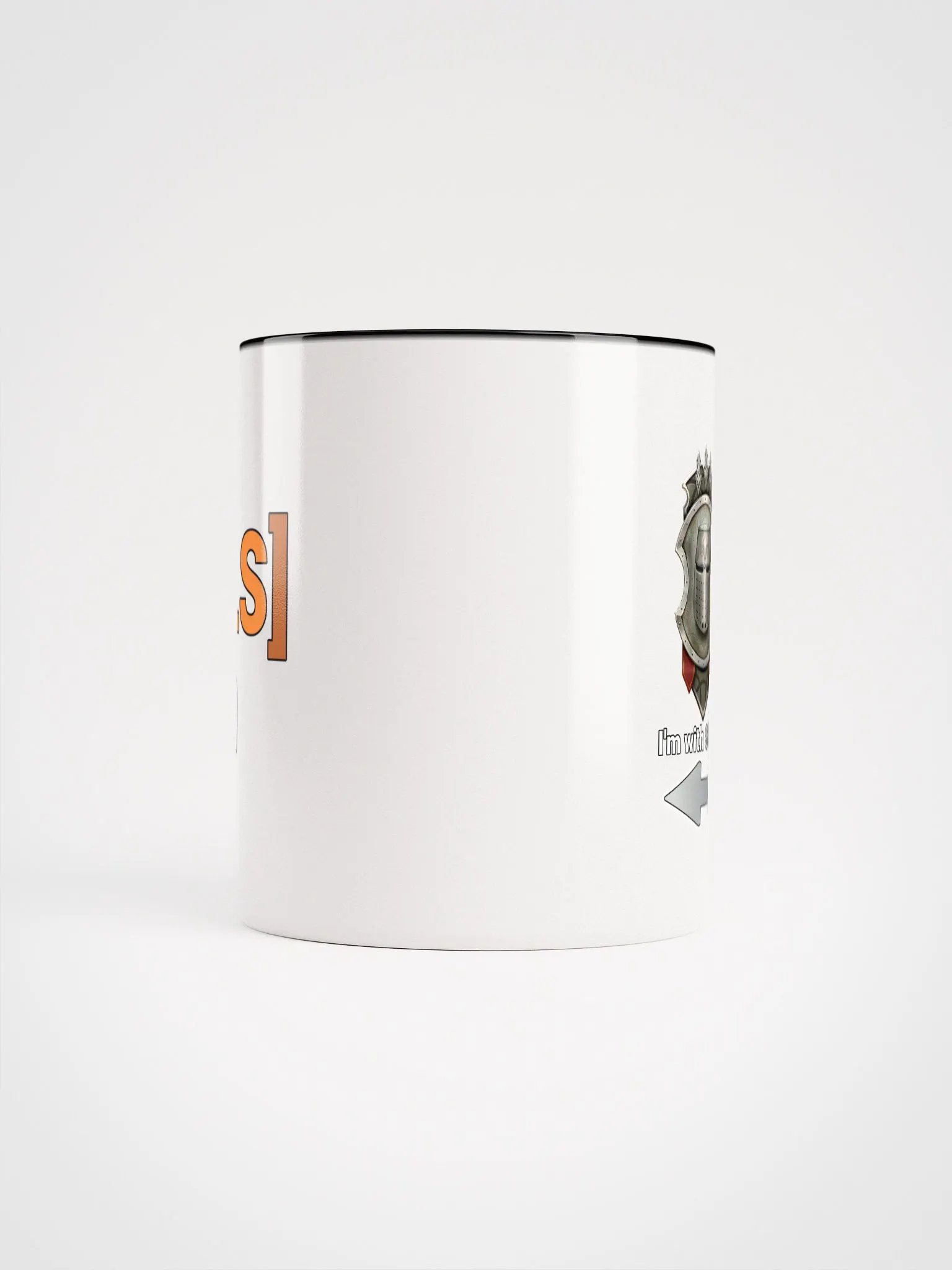 I'm With Silver Mug product image (10)