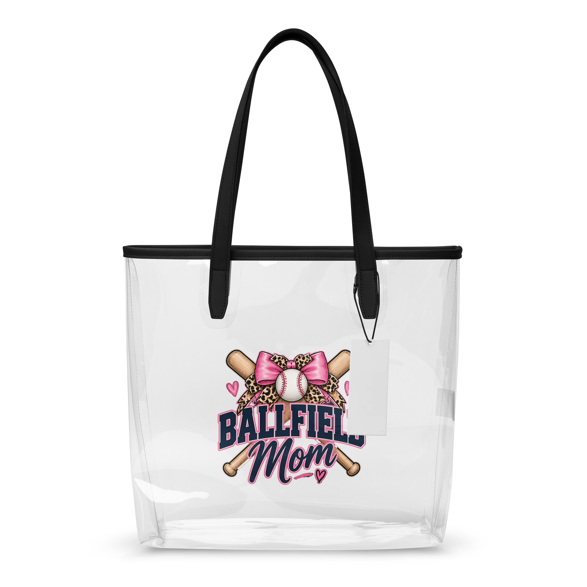 Ballfield Mom Baseball Clear Tote | Tournament Game Day Bag product image (2)