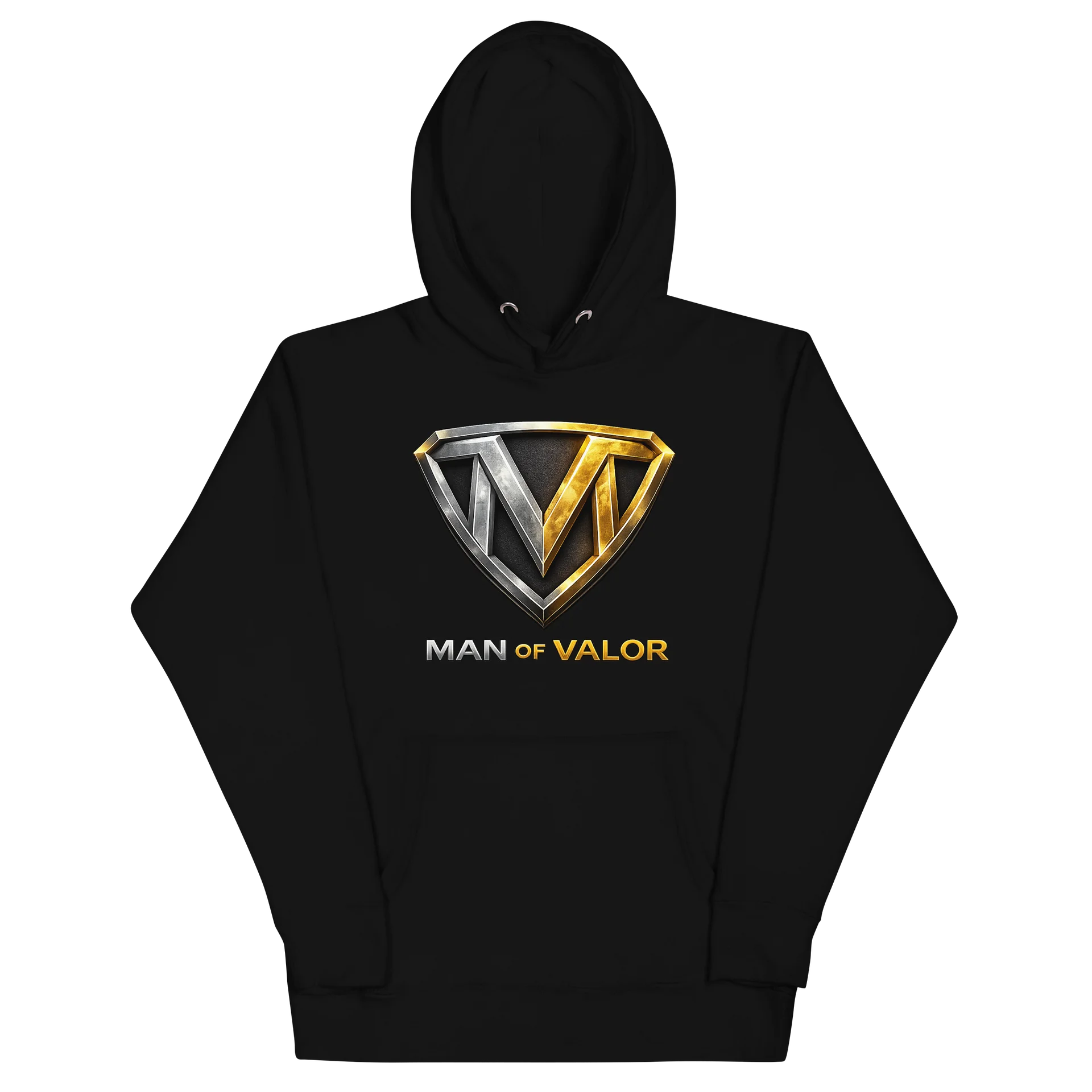 Man of Valor™ Premium Graphic Hoodie | Faith • Strength • Courage product image (9)