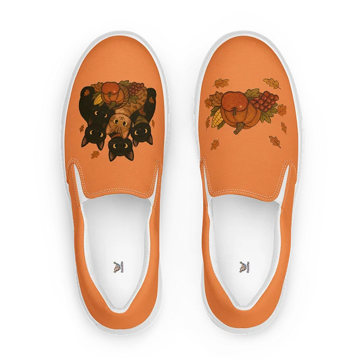 Blue Leopard Dream Women's Slip-On Shoes product image (1)