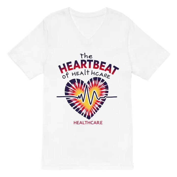 Vitality Pulse Healthcare V-Neck Tee product image (2)