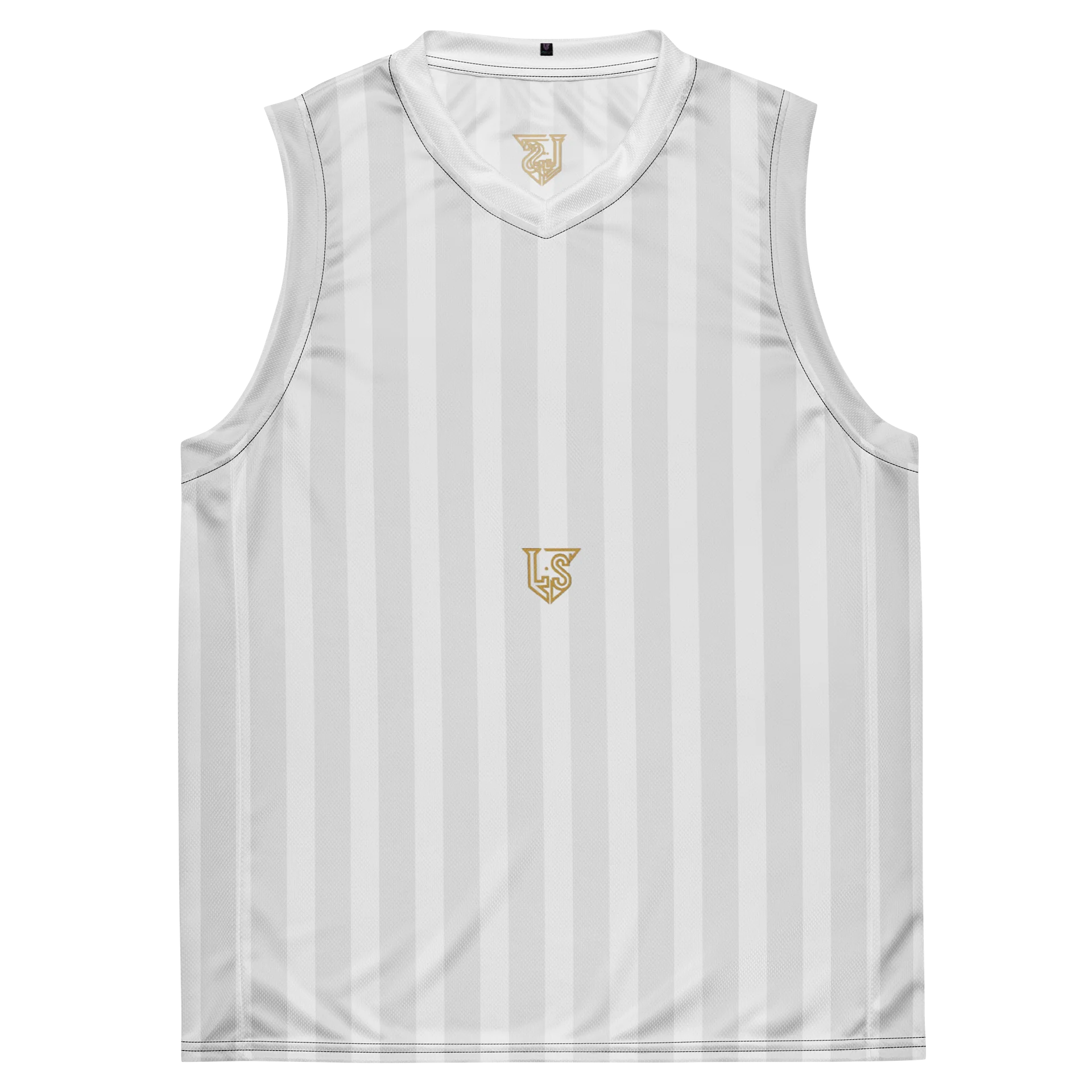 No Cap Light Pen Striped Sleeveless Pattern Design product image (2)