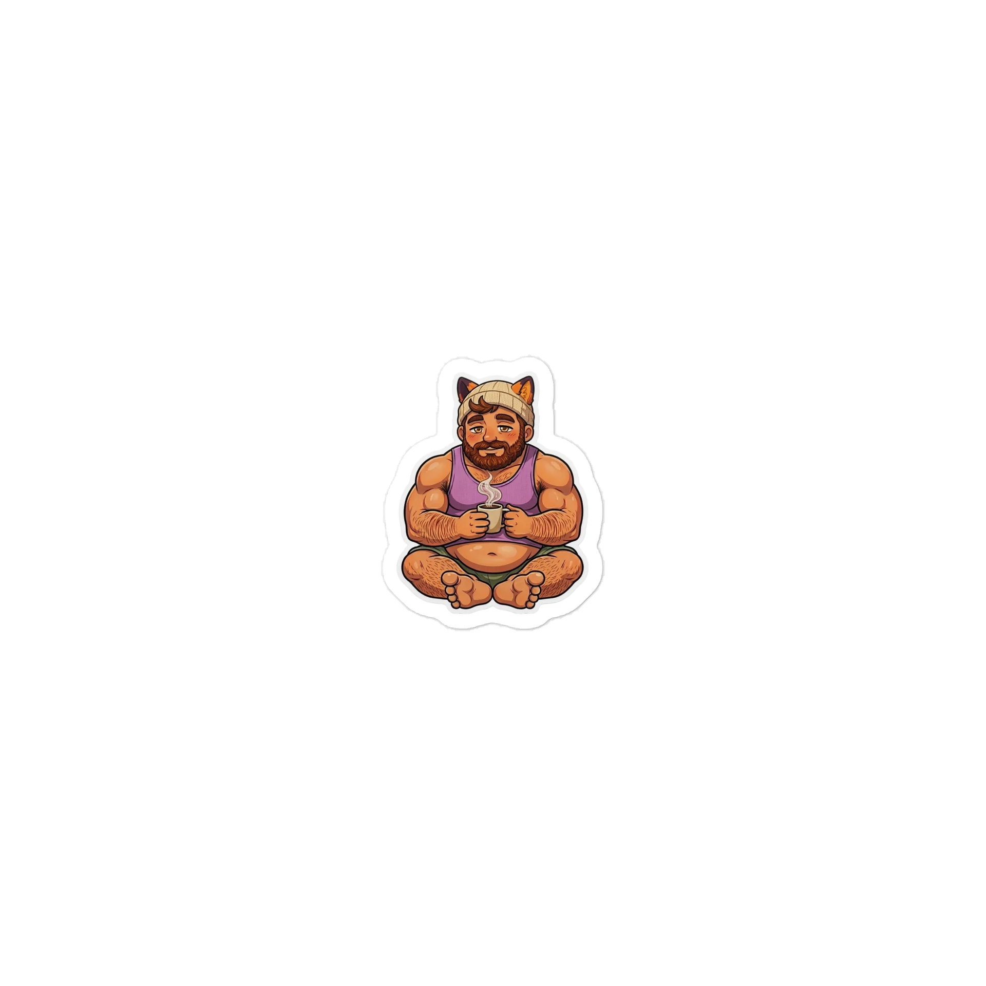 Cozy Boy Sticker product image (1)