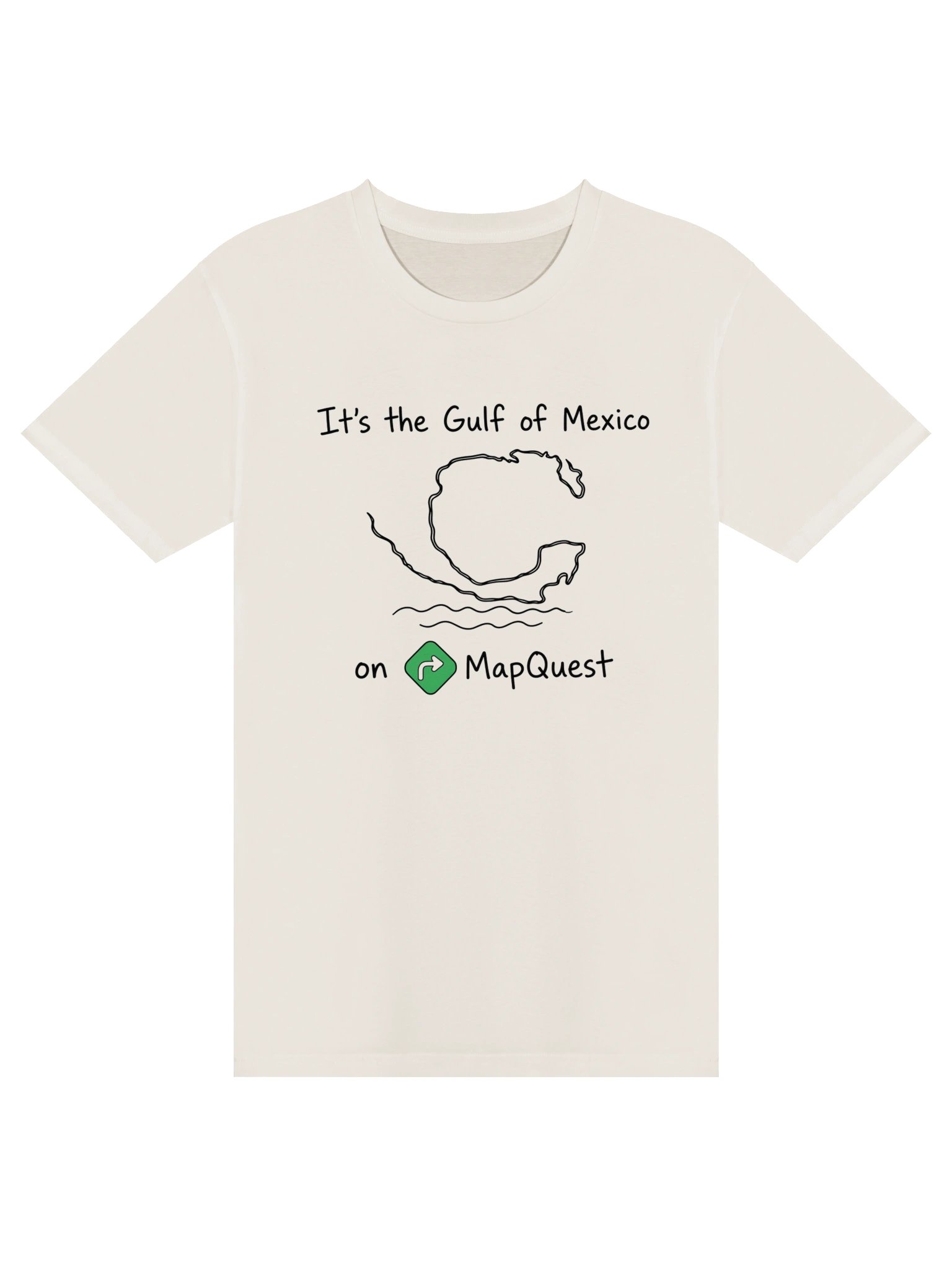 It’s the Gulf of Mexico on MapQuest Tee product image (1)