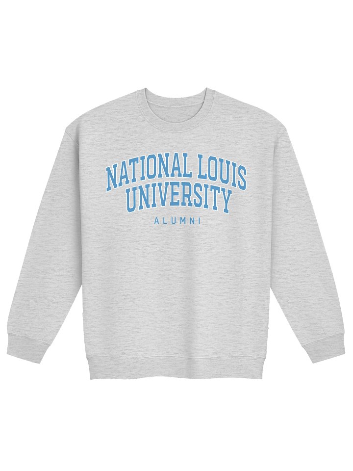 NLU Alumni Classic Arch Crewneck - Ash Gray product image (1)
