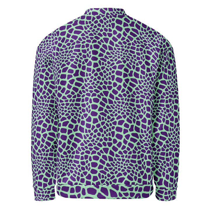 Green Giraffe Bomber Jacket product image (2)