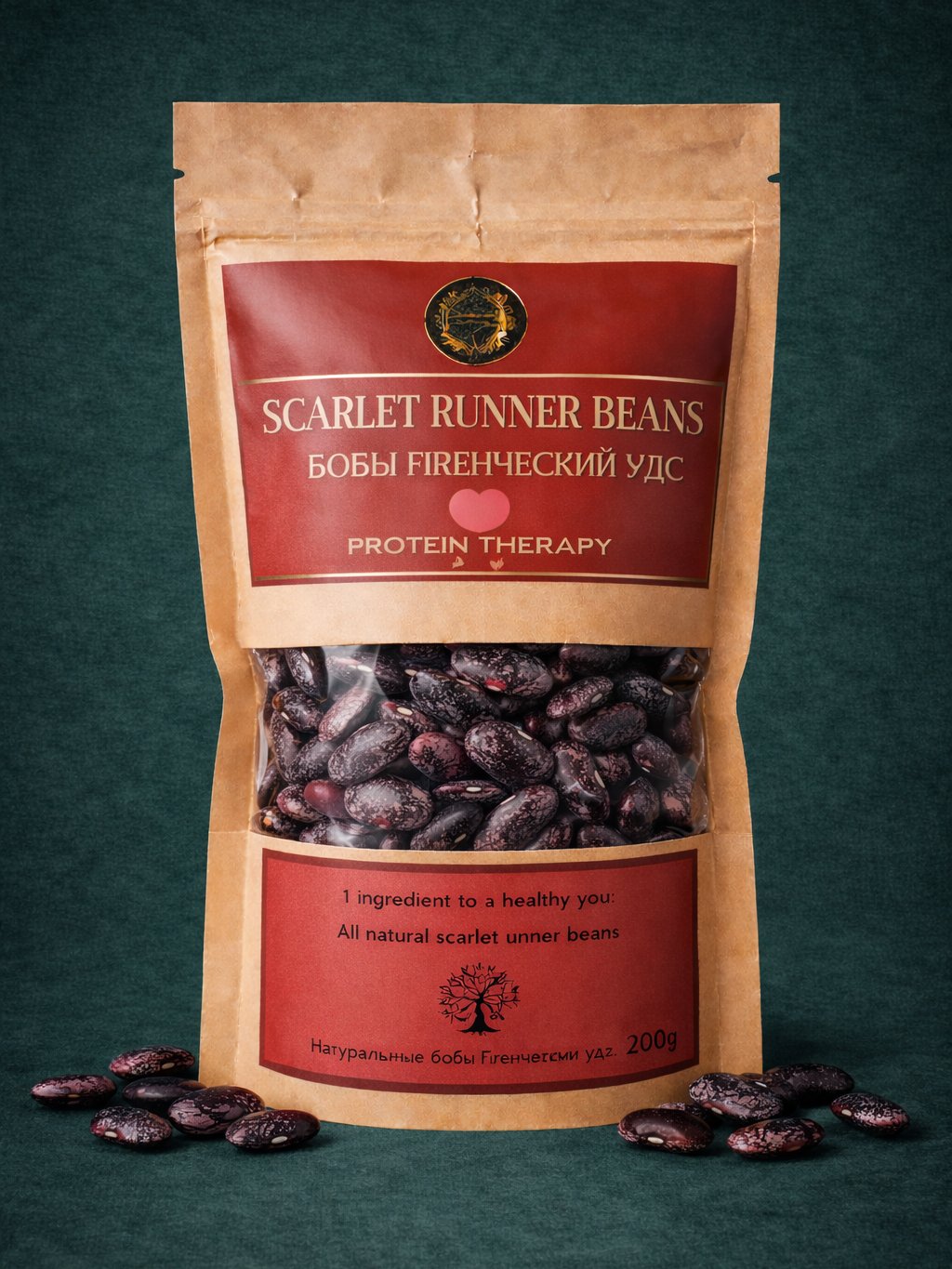 Scarlet Runner Beans 600g product image (1)