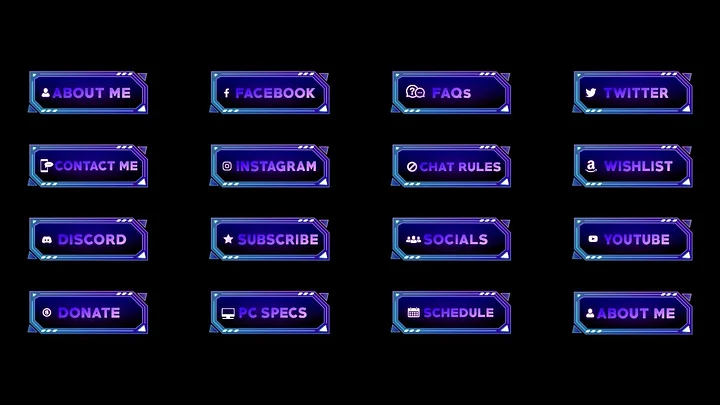 Robust Tech Twitch Panels product image (2)