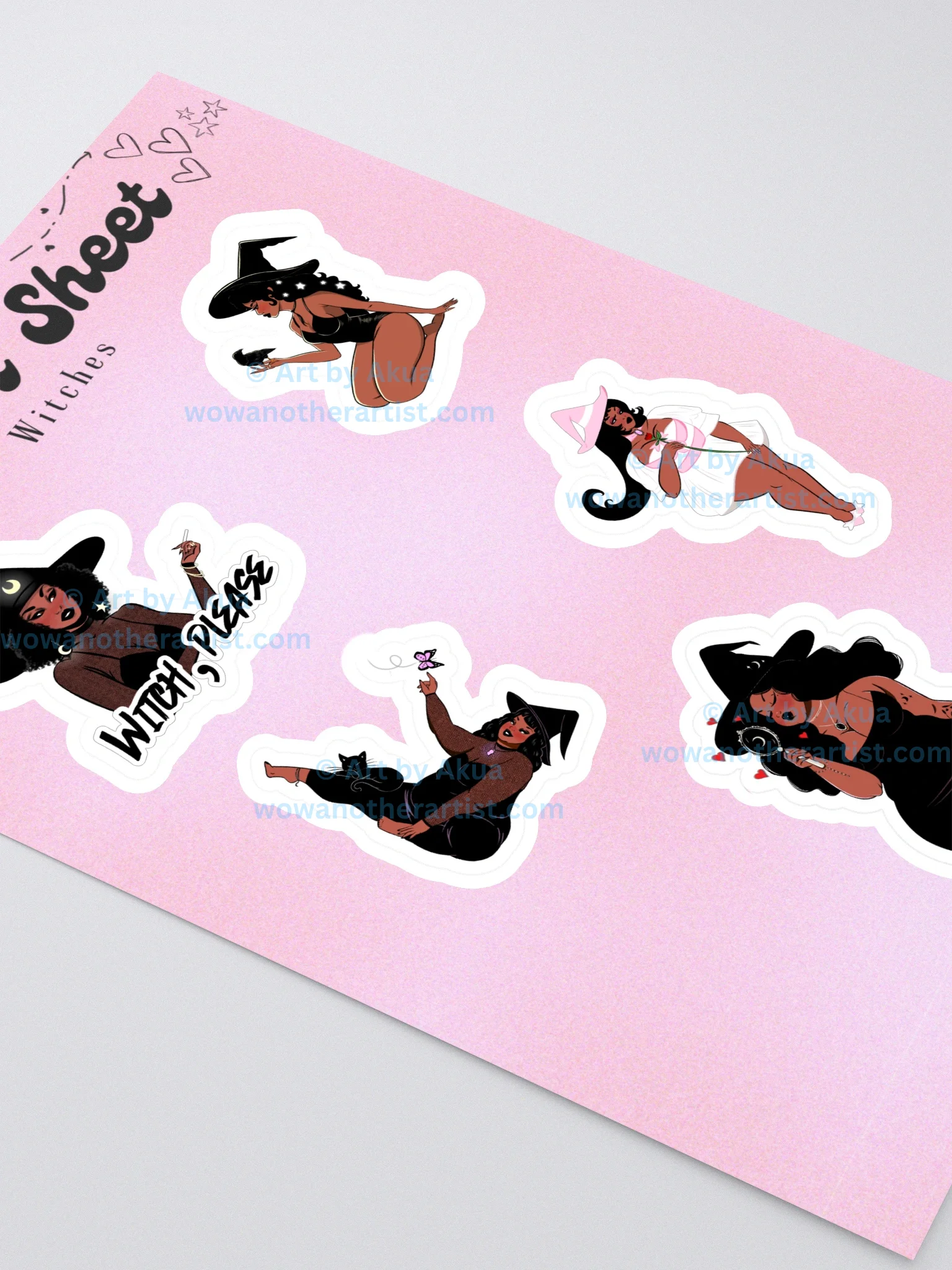 Witch Sticker Sheet product image (2)