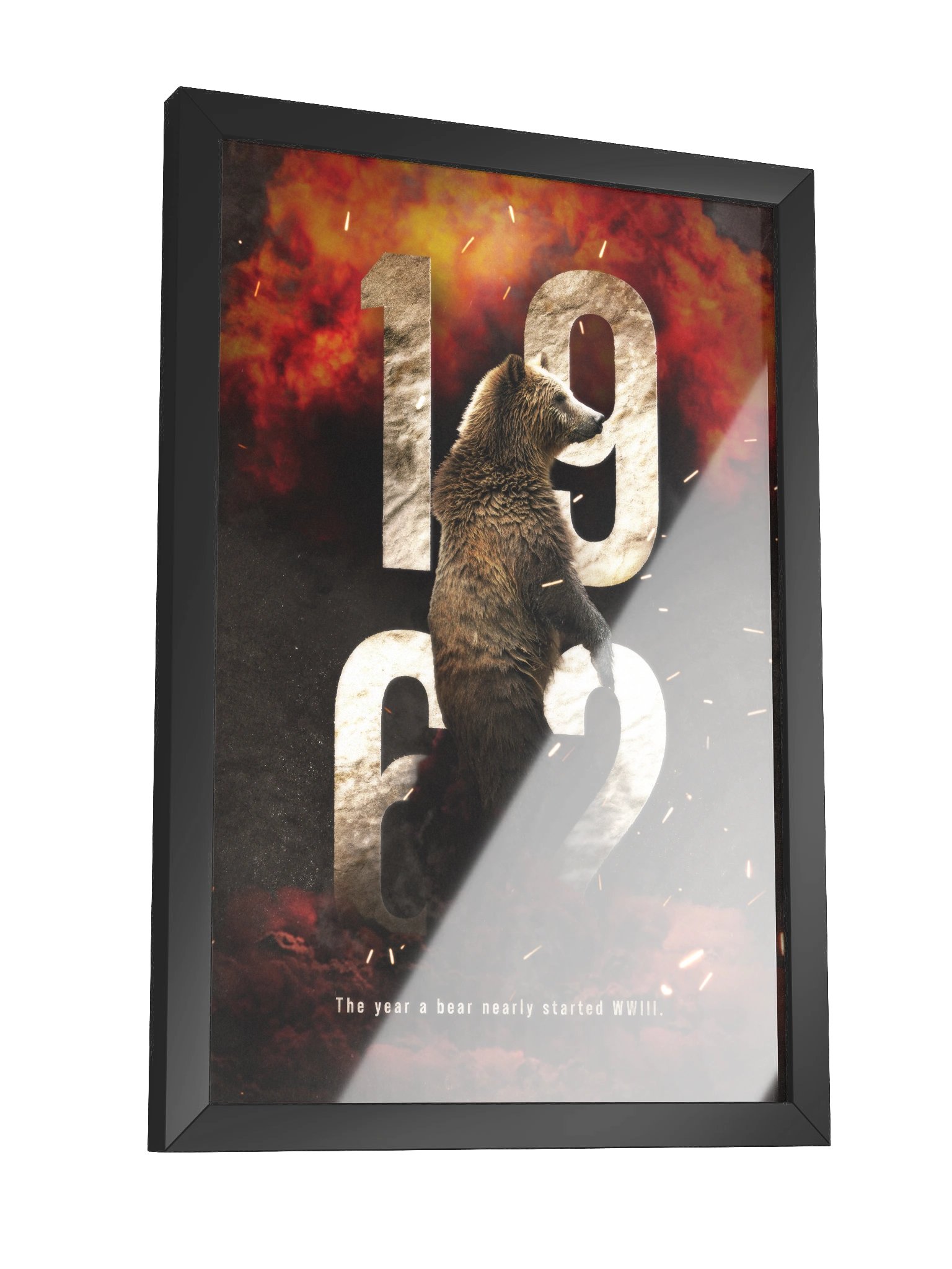 1962 - The Year a Bear Nearly Started WW3 (Framed Poster) product image (6)