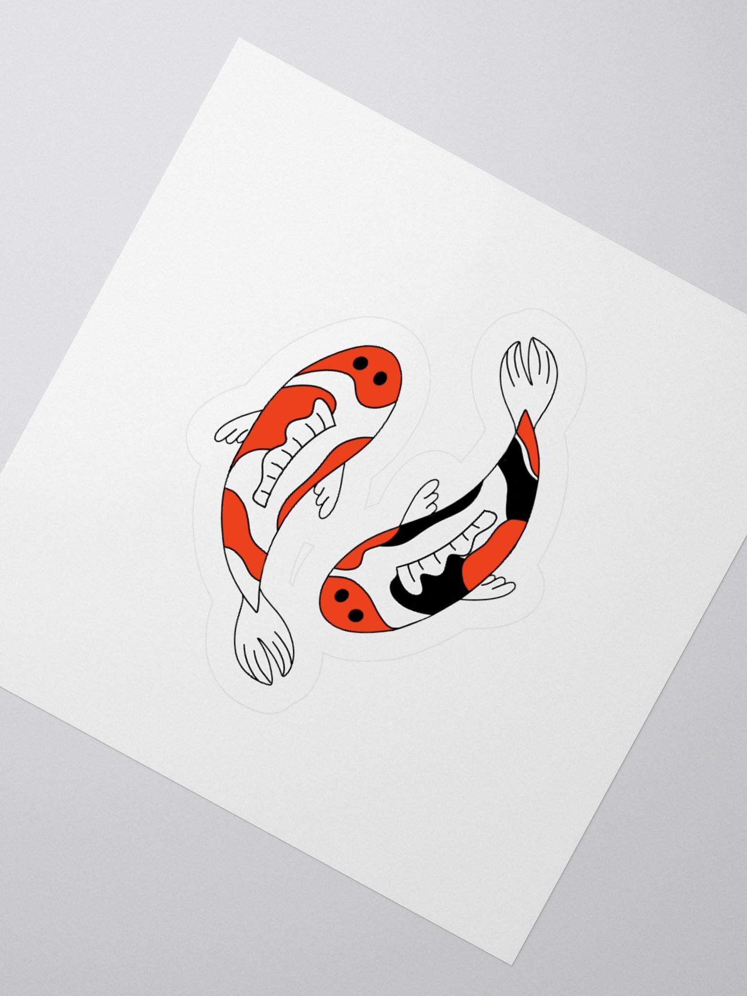 Koi Fish Sticker product image (2)