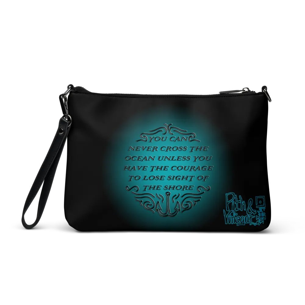 Courage quote crossbody bag product image (3)