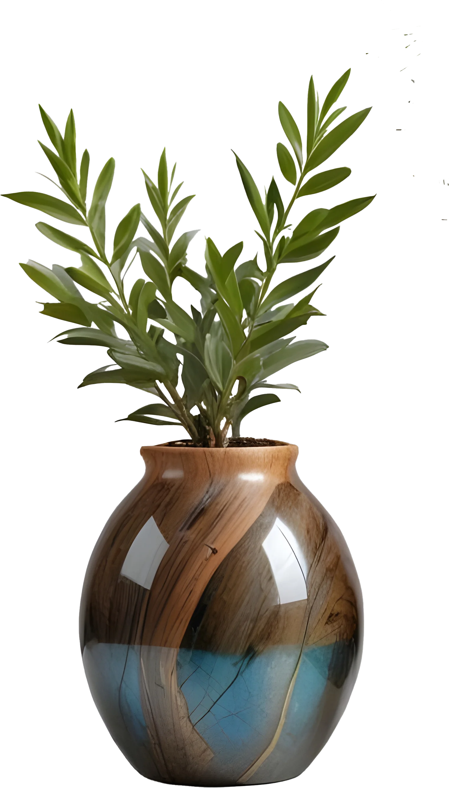 Celestial Grace – Boho Chic Vase PNG product image (1)