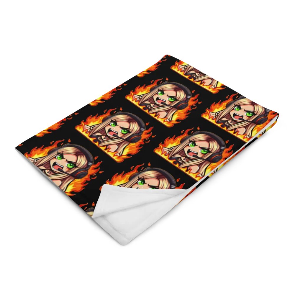 Raging throw blanket product image (2)