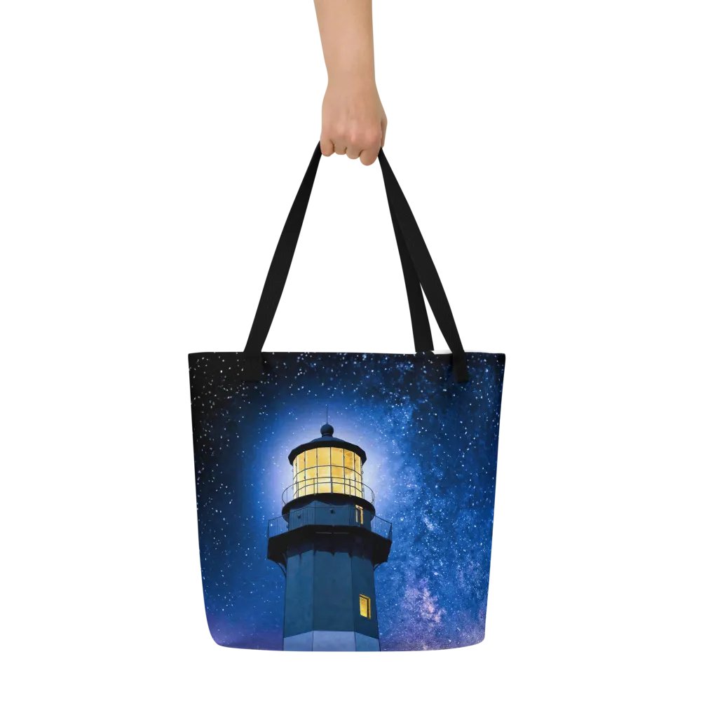 Tybee Island Lighthouse - Starry Night Tote Bag product image (11)