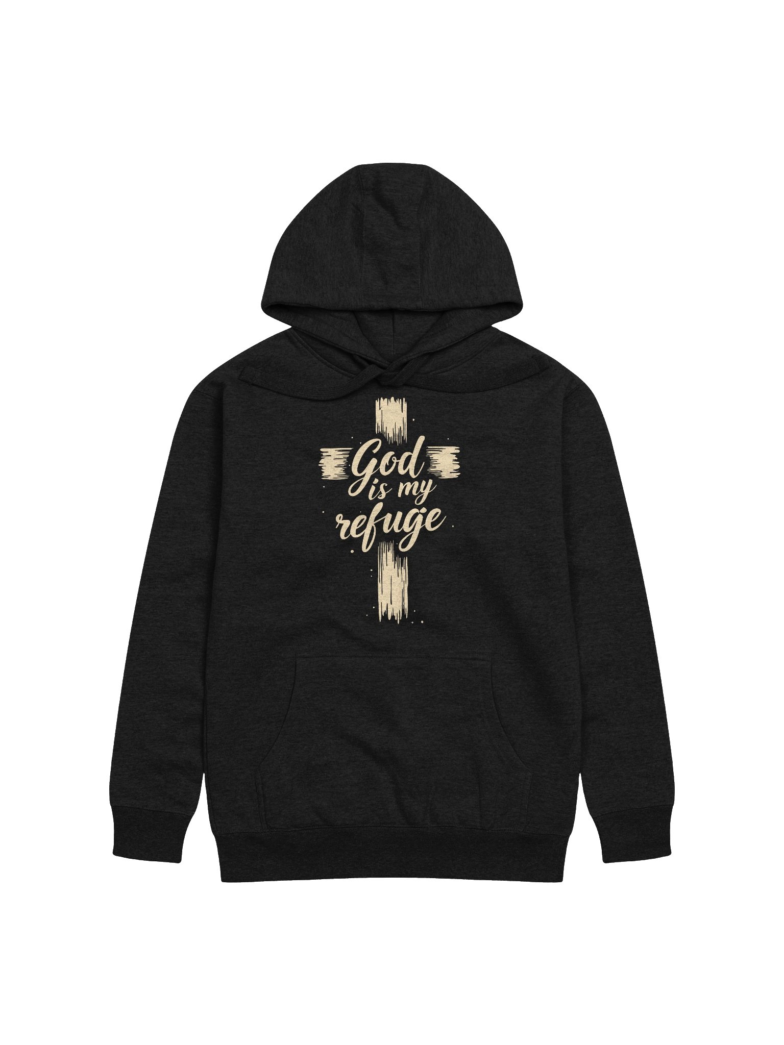 God Is My Refuge Premium Hoodie product image (1)