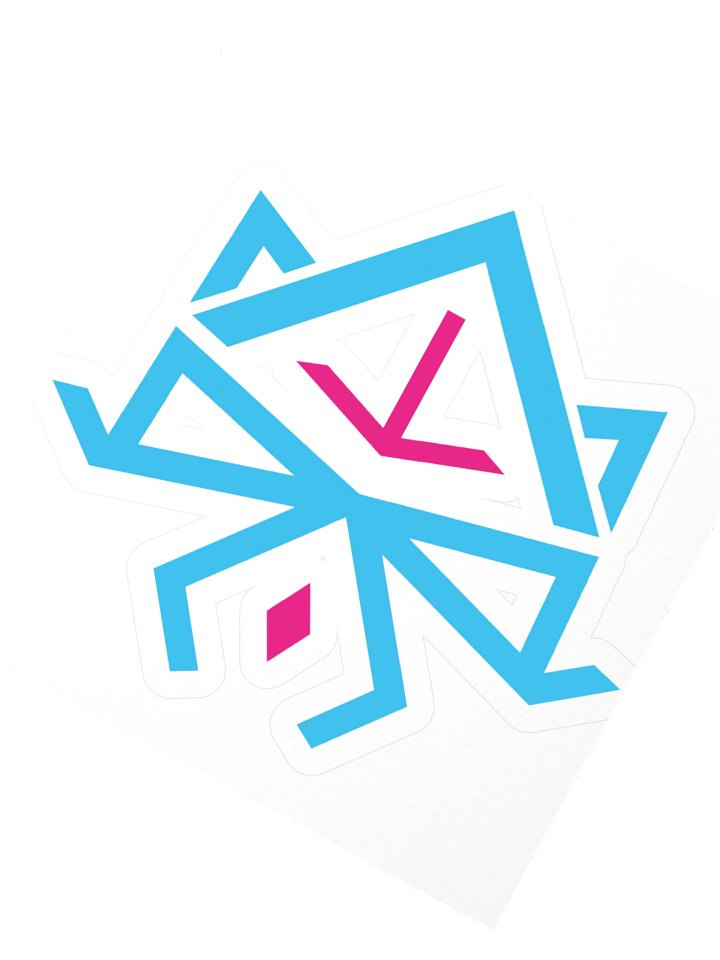 Arcadia Logo Sticker [Blue] product image (6)