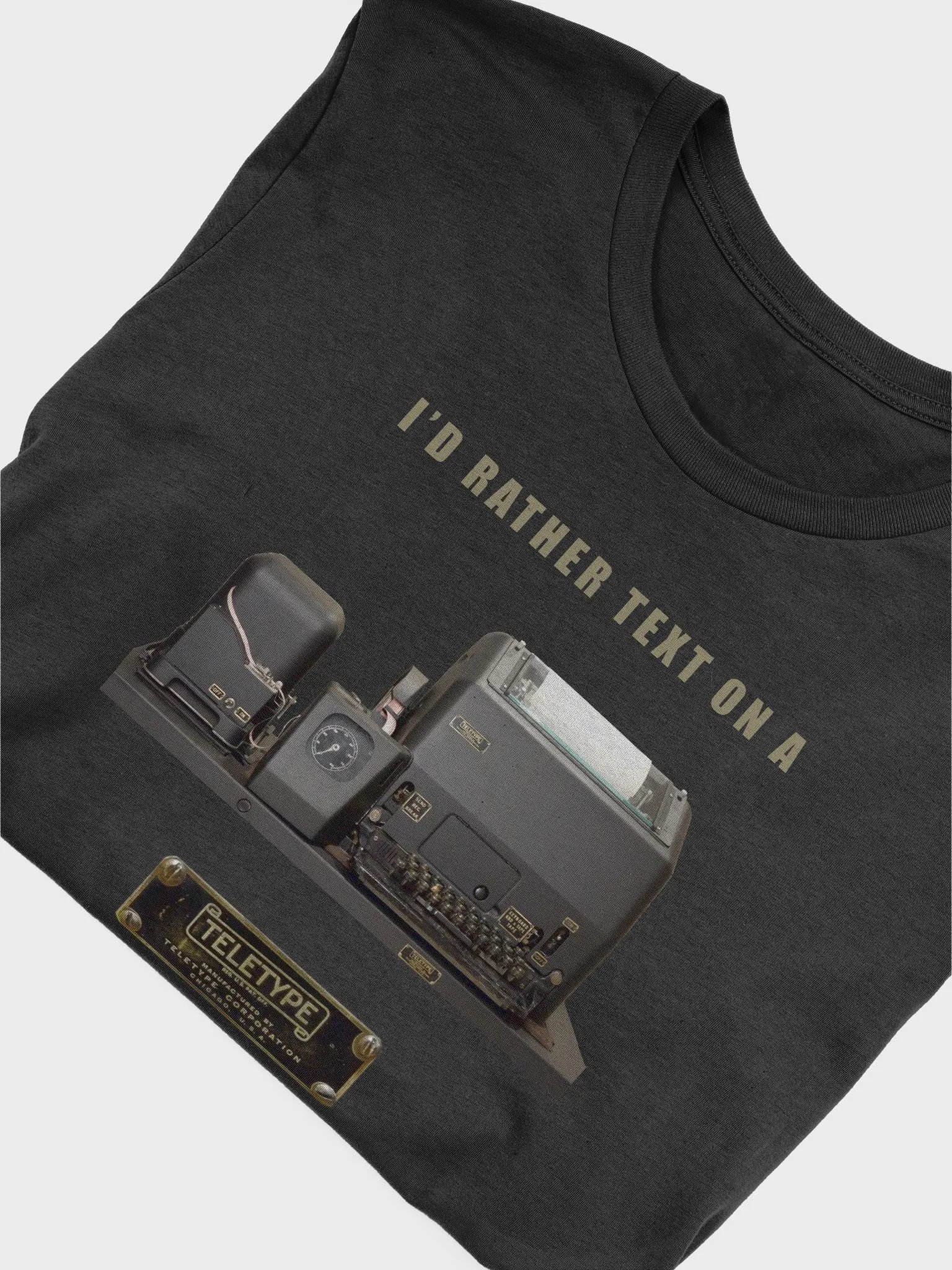 I'd rather text on a Teletype product image (5)
