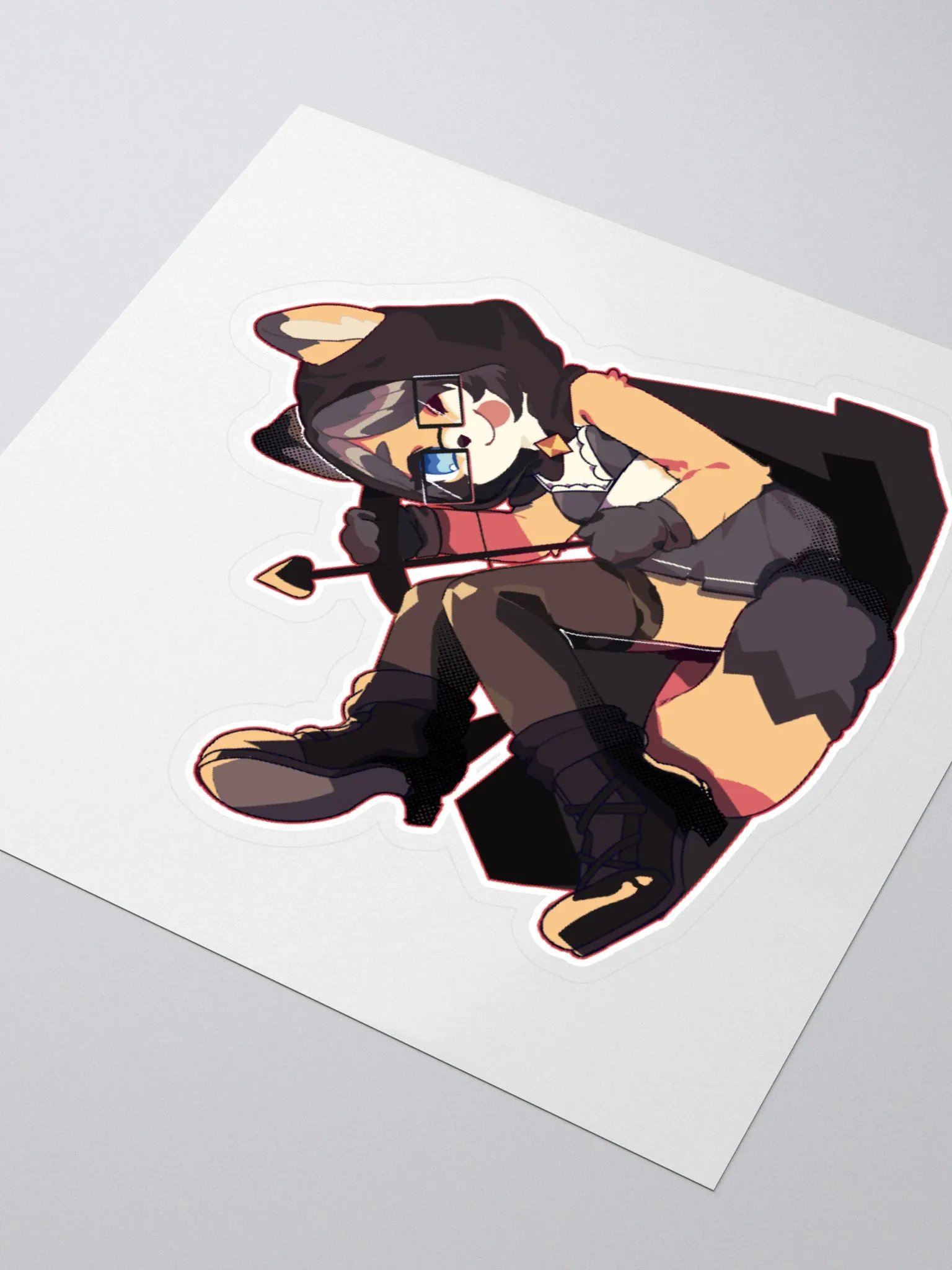 Kuro Chibi Sticker product image (3)