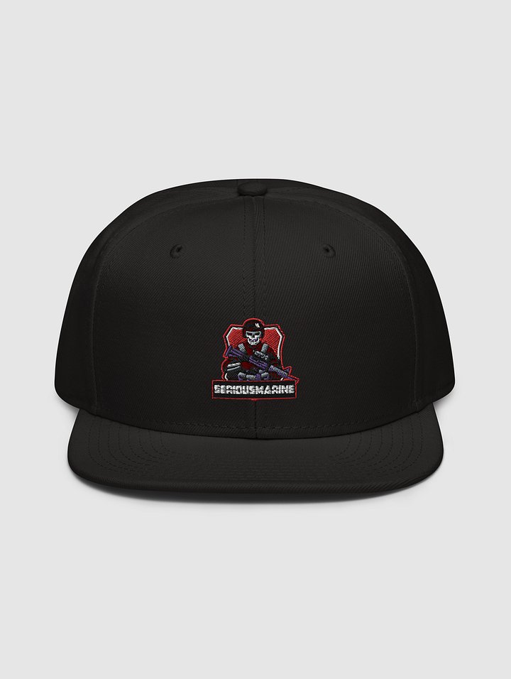 [SeriousMarine] Snapback Black product image (1)