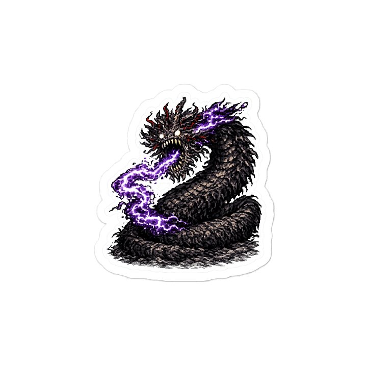 16-bit Aetherwyrm Sticker product image (2)