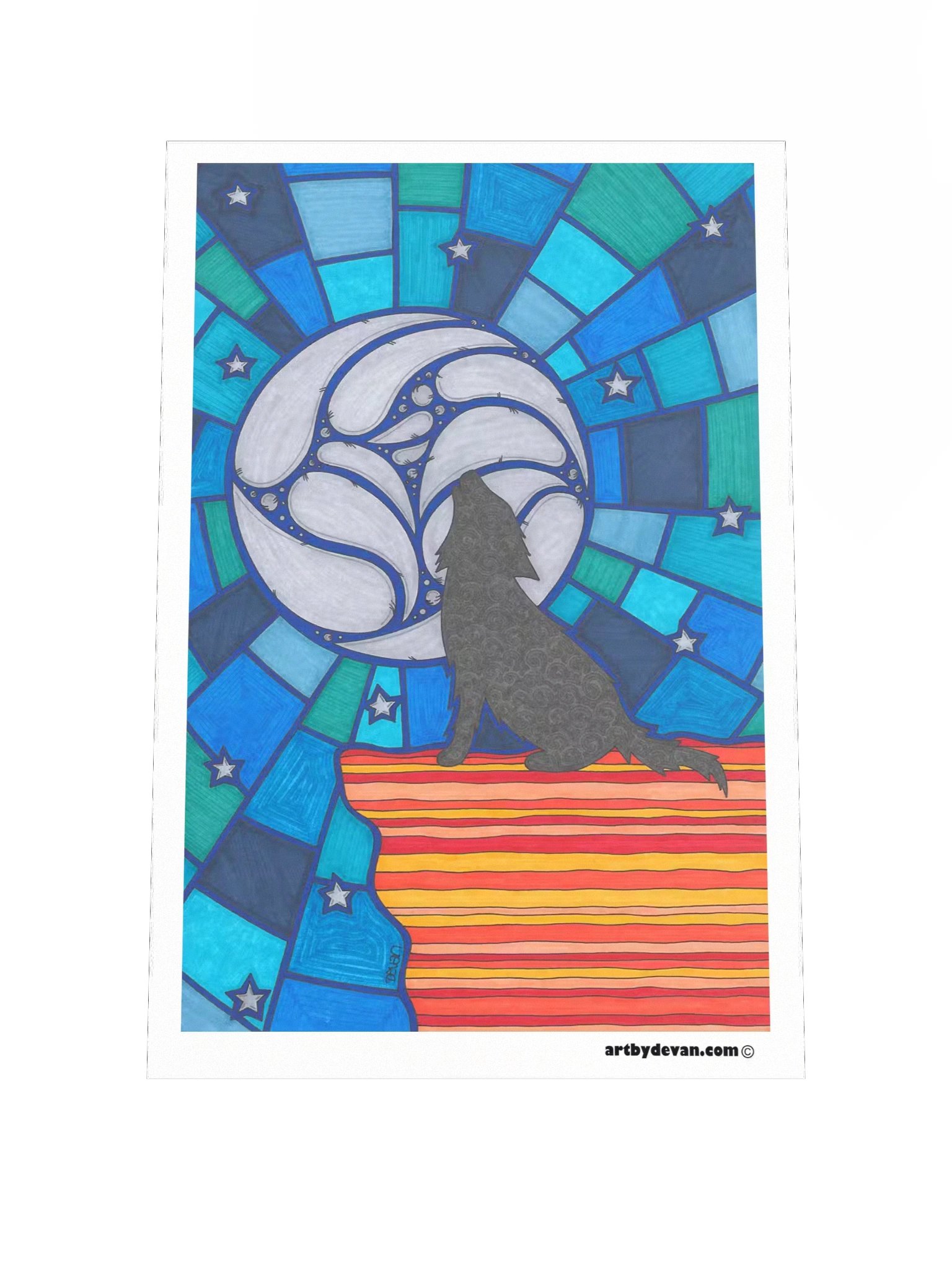 Art Print: Pieces of the Night product image (1)