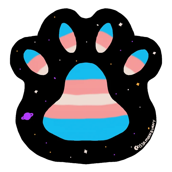 Trans Pride is Paw-some! product image (1)