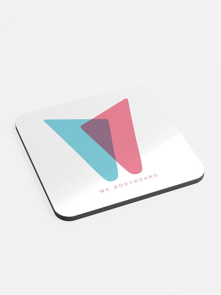 We Bodyboard Classic Logo Coaster product image (2)