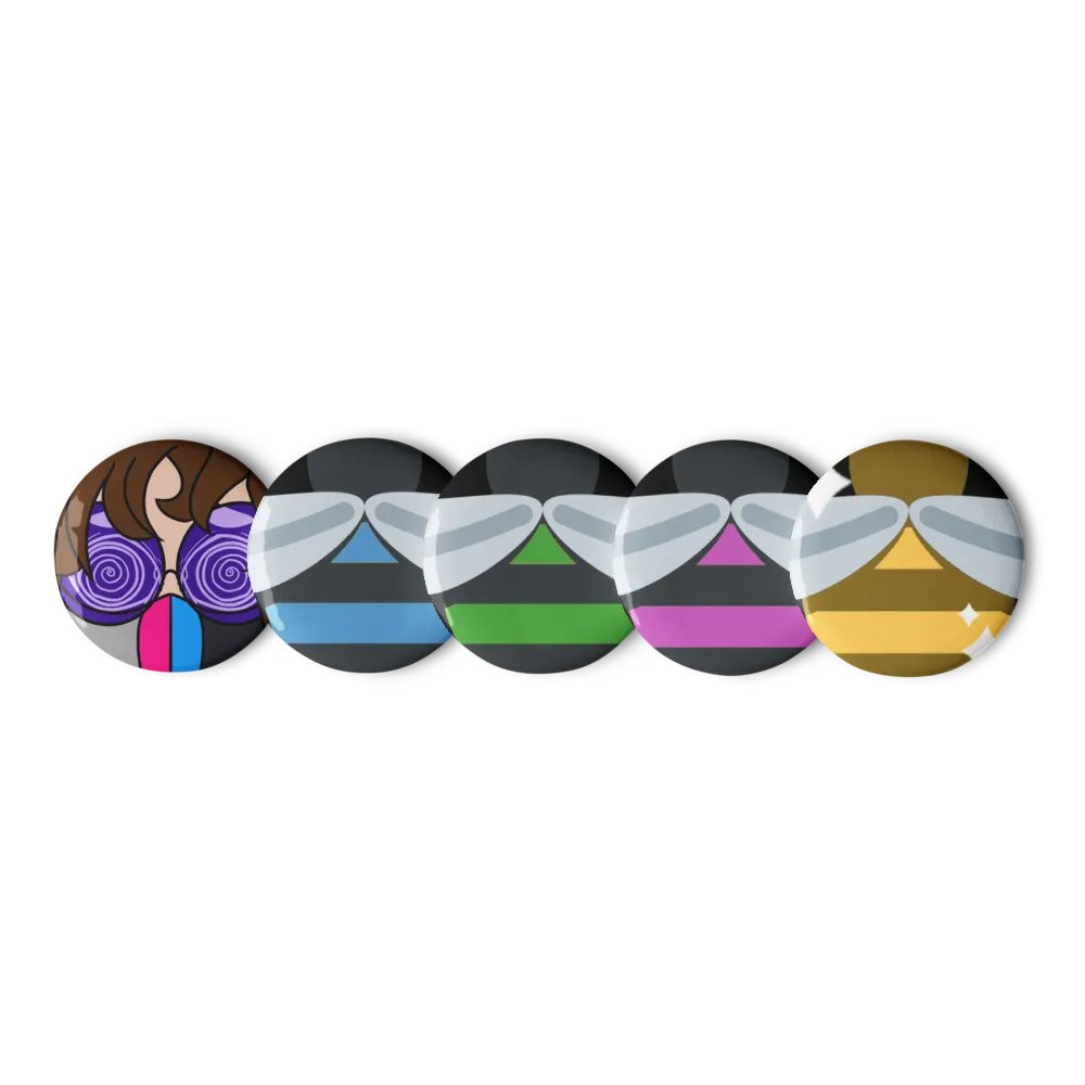 Angry Bees - Pin Set product image (5)