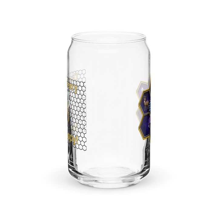 Bee Happy Can-Shaped Glass product image (2)