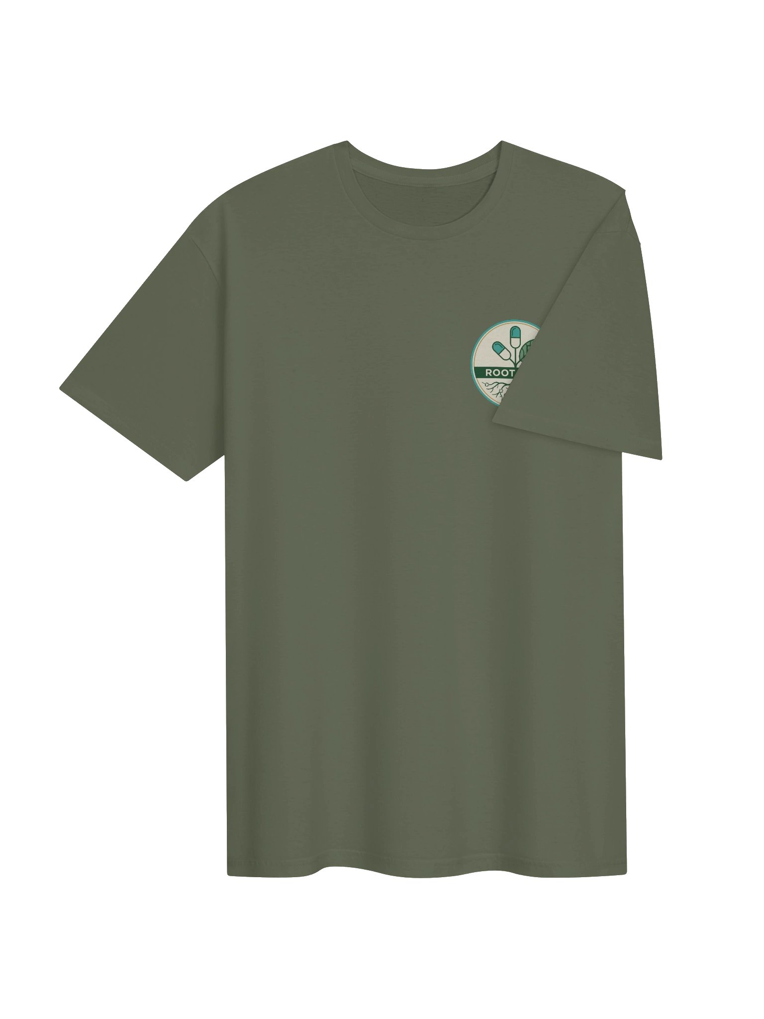 Root to Rx Logo Tee (Military Green) product image (4)
