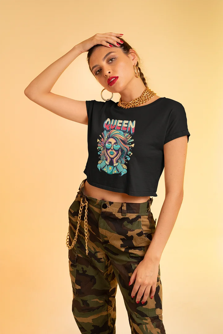 Queen Azura Womens Crop Top product image (1)