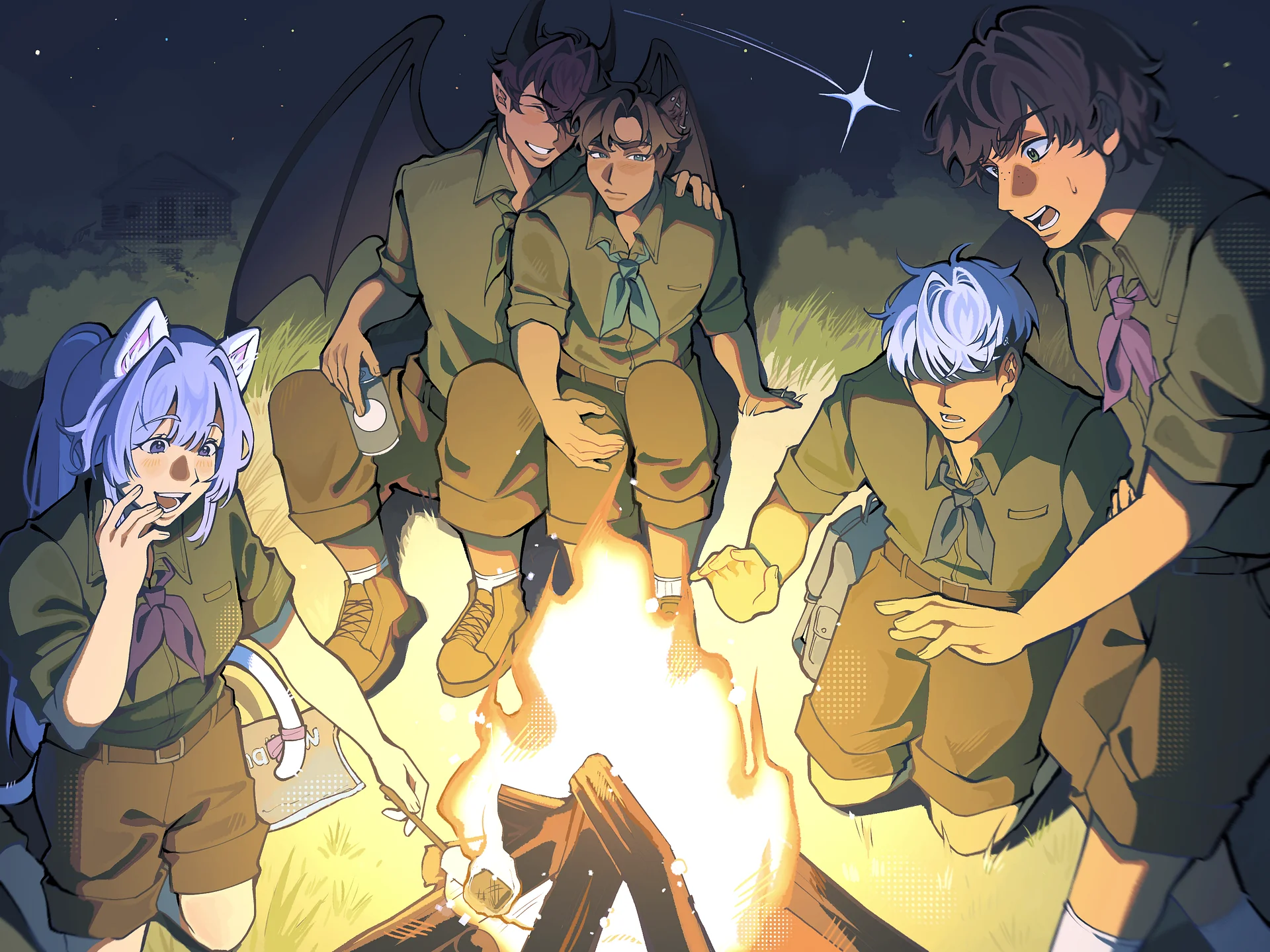 Outcast High: Campin' Poster product image (1)
