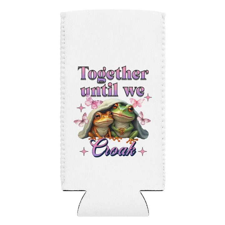 Together Until We Croak Frog Frogtastic Can Cooler Duo product image (2)