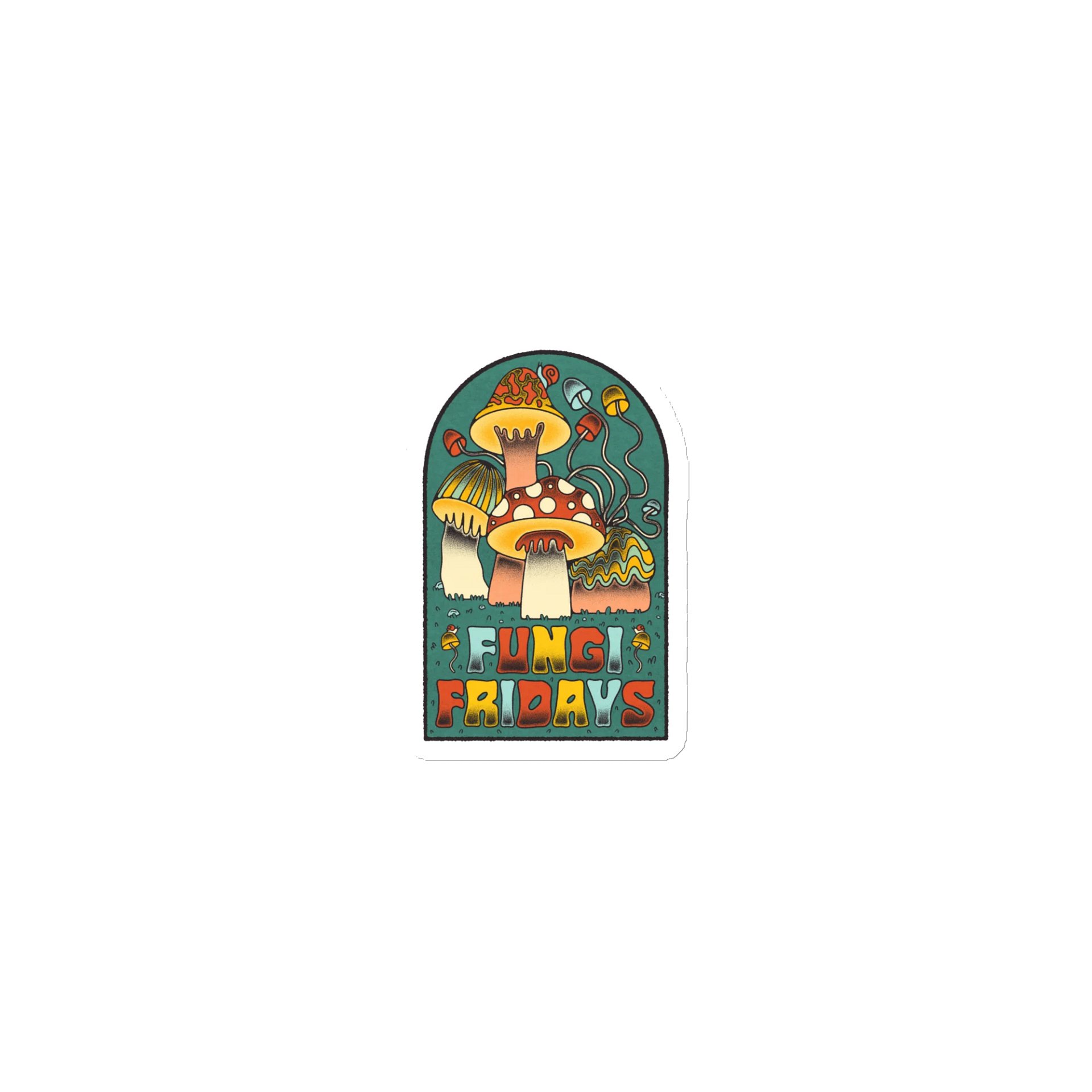 Fungi Fridays magnet product image (1)