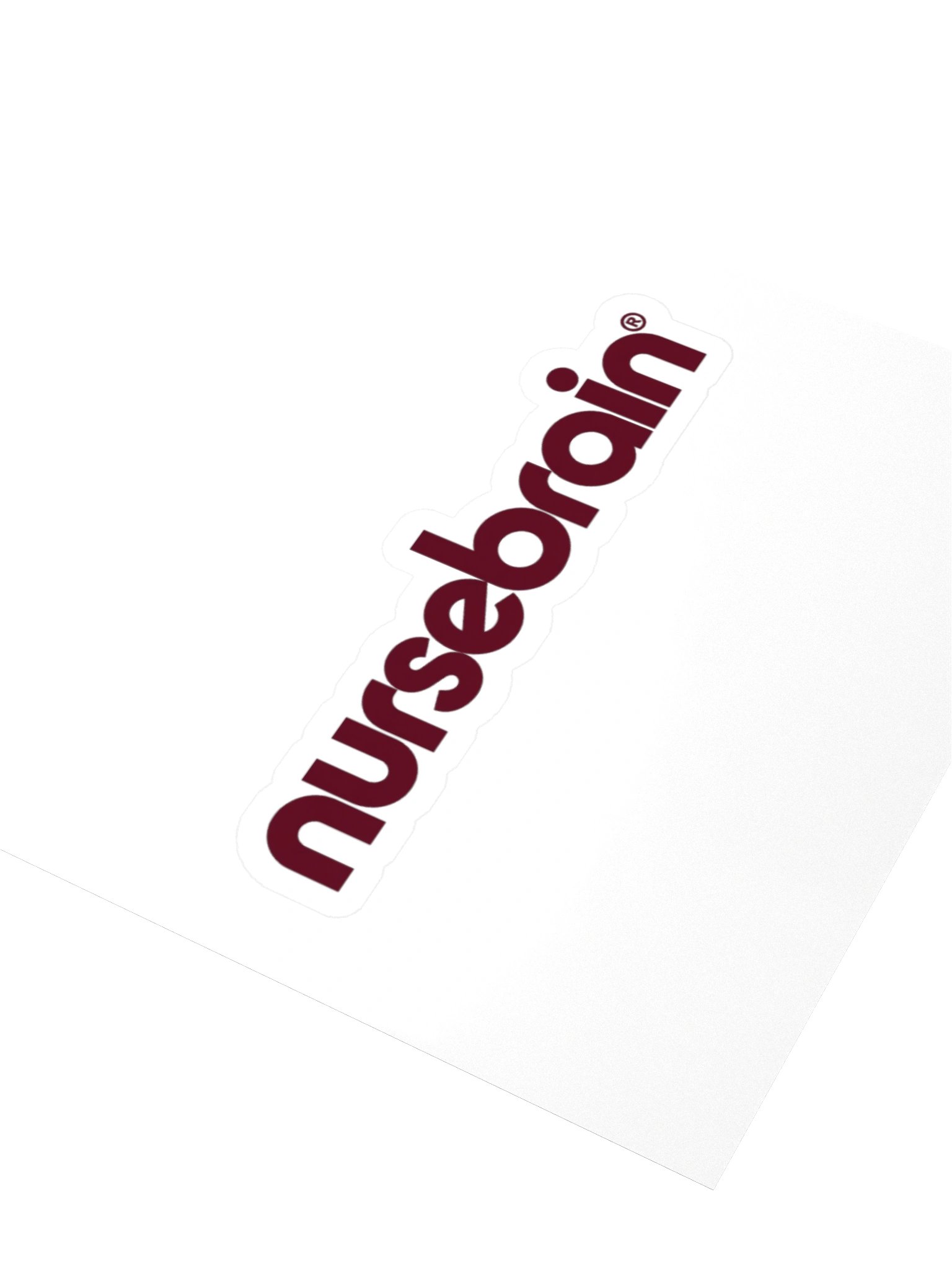 NurseBrain® Circular Sticker product image (3)