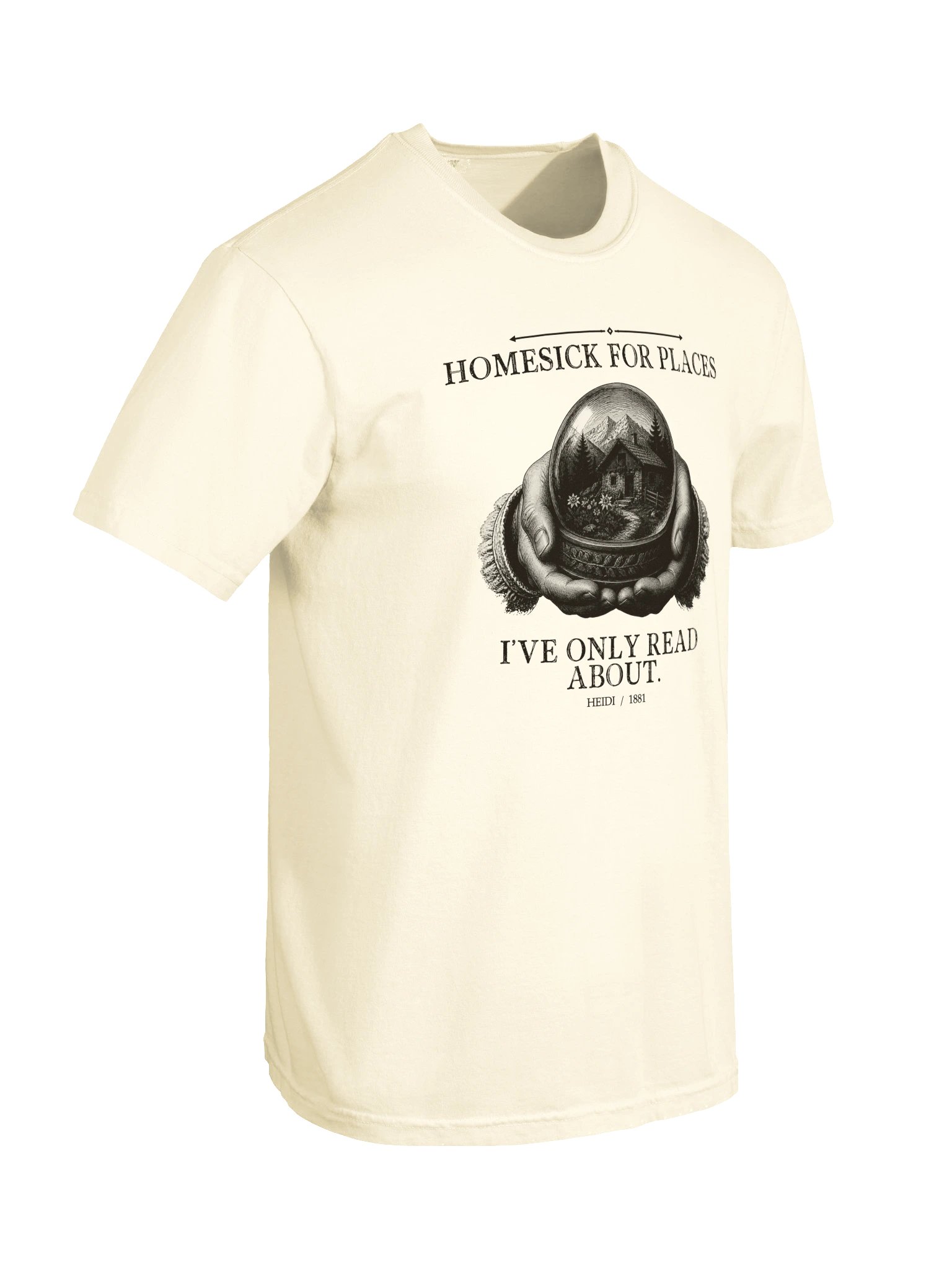 Homesick For Places Ve Only Read About -- Heidi Tee (Light) product image (21)