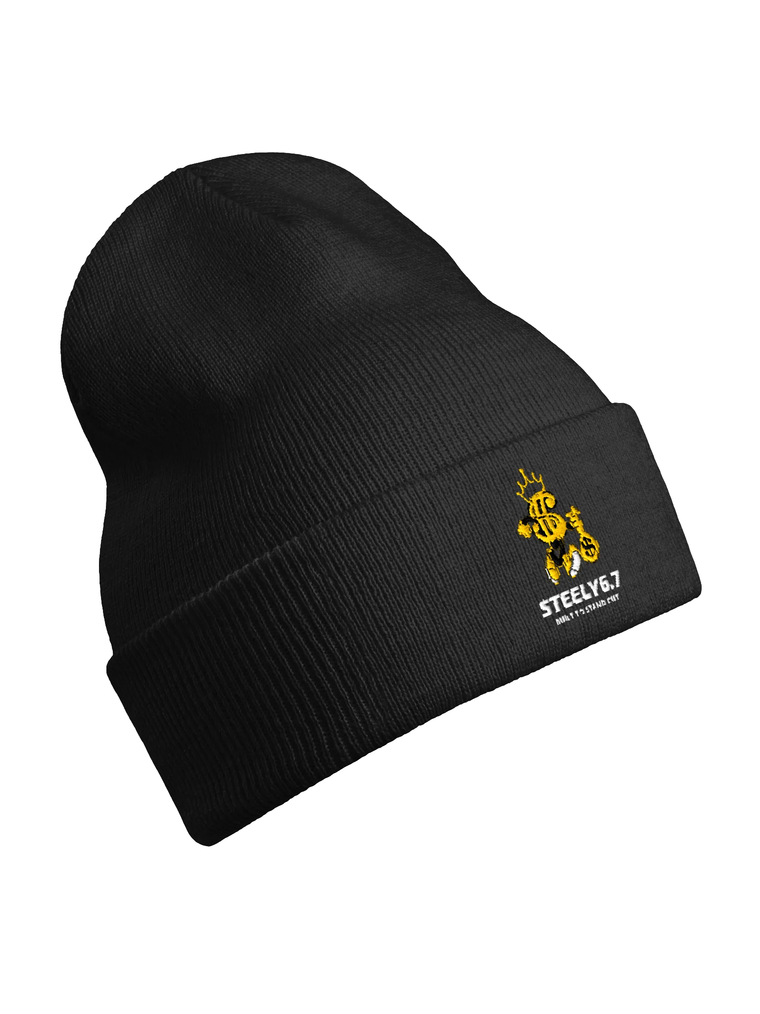 steely6.7 logo beanie product image (8)