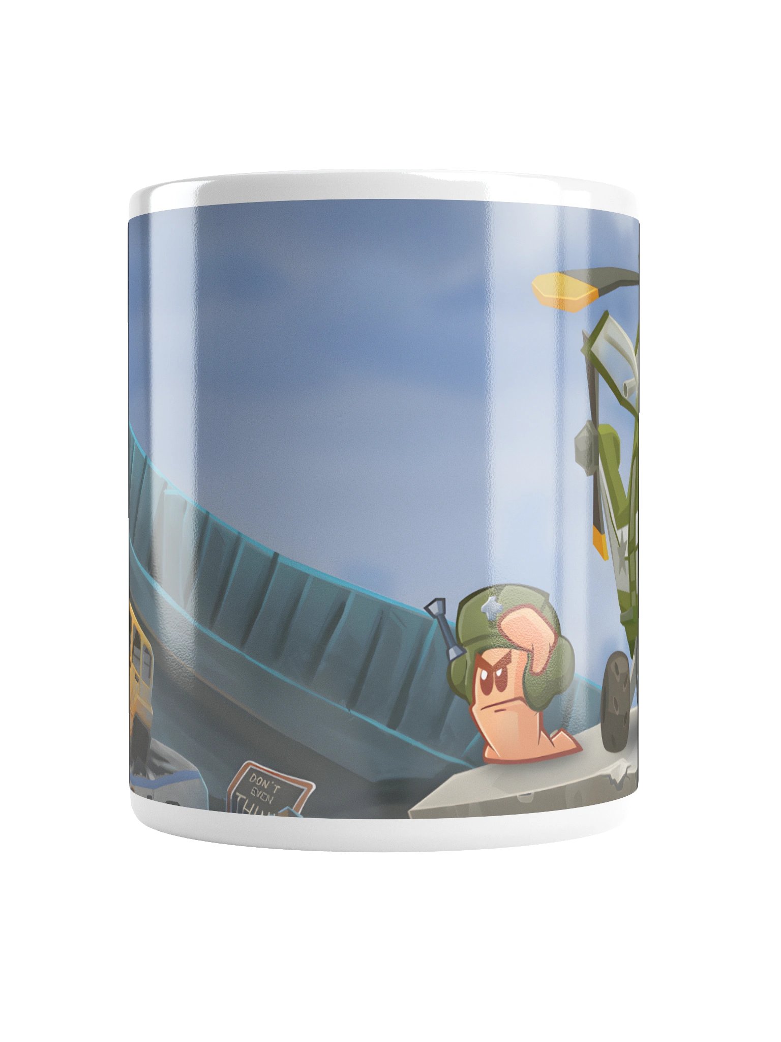 Worm & Helicopter | Posters | Mugs product image (16)