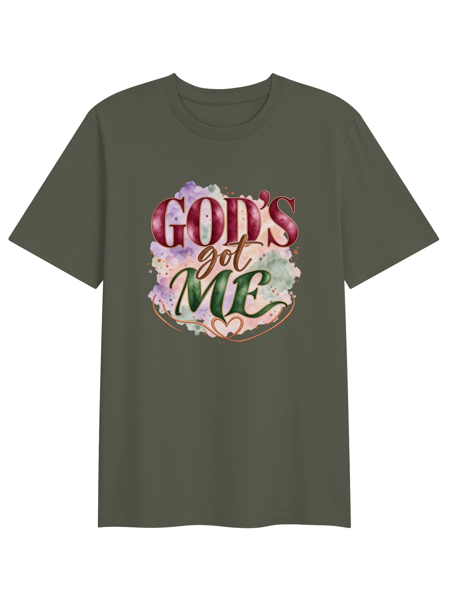 God’s Got Me Christian T-Shirt – Faith & Trust Graphic Tee product image (1)
