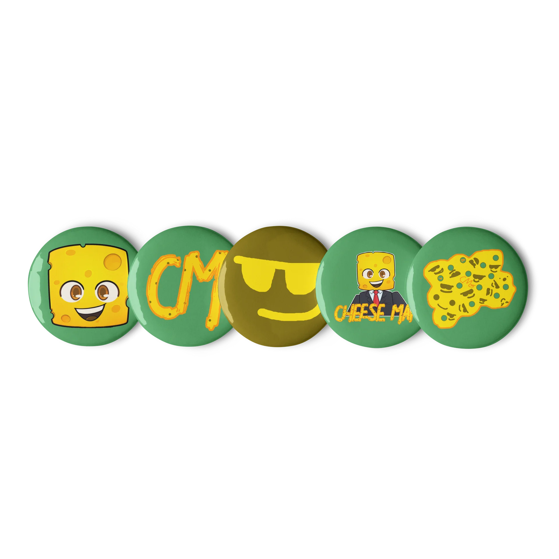 Cheese Man Pins product image (1)