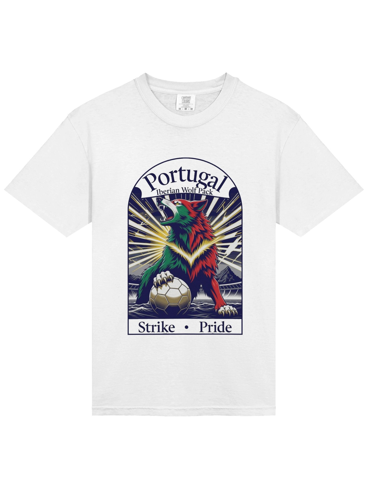 Soccer Iberian Wolf Portugal Shirt, Portuguese Triumph Gift product image (3)
